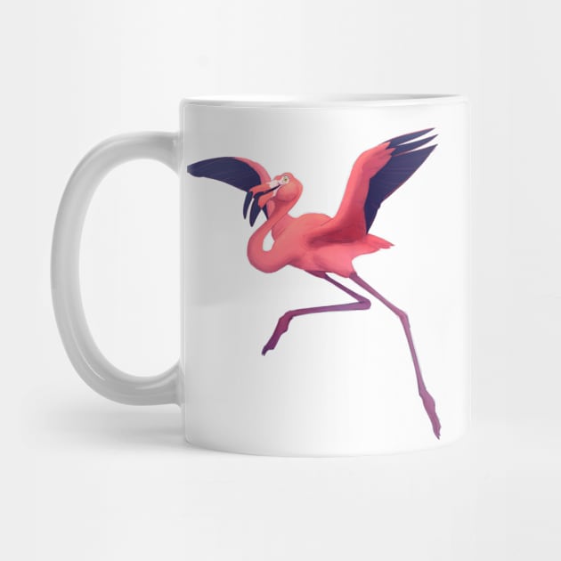 American flamingo by PaulaBS